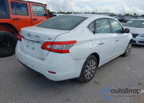 2015 Nissan Sentra Fe+ S/S/Sl/Sr/Sv z USA, uszkodzony, nr VIN 3N1AB7AP6FY274453